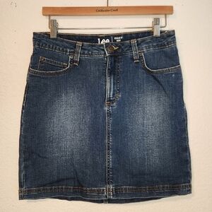 Lee Denim Skort - Dark Blue,‎ Size M (8)